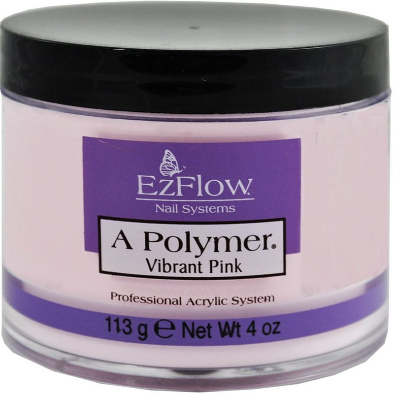 EzFlow A-Polymer Powder, Vibrant Pink, 4 oz.