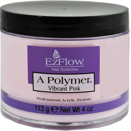 EzFlow A-Polymer Powder, Vibrant Pink, 4 oz.