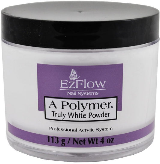 EzFlow A-Polymer Powder, Truly White, 4 oz.