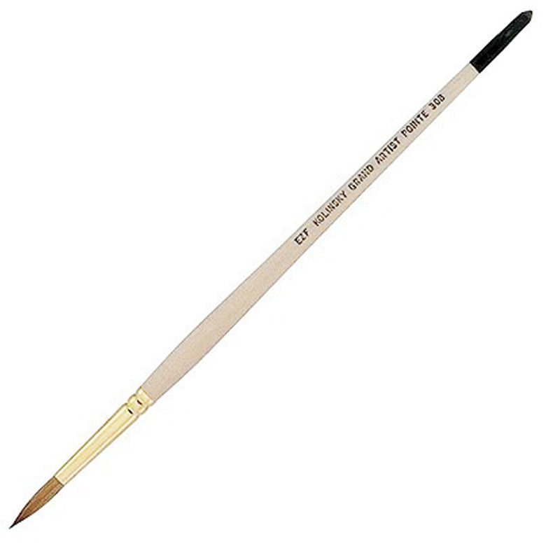 EZ Flow Kolinski Grand Artist Pointe 308 Acrylic brush.
