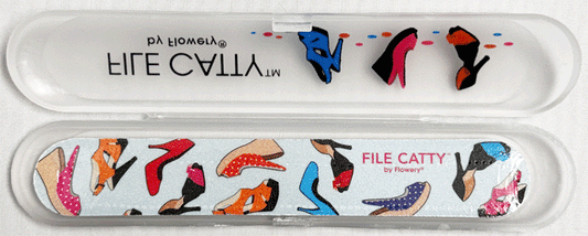 Flowery File Catty, High Heels, each.