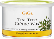Gigi Tea Tree Creme Wax, 14 oz.