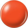 China Glaze Gelaze, Orange Knockout, 0.5 oz.