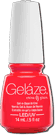 China Glaze Gelaze, Red-y To Rave, 0.5 oz.