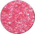 It's So Easy, Cracked Ice Glitter Powder, Neon Pink, 0.07 oz.