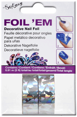 It's So Easy Foil Em', Silver Holographic, 0.11 oz.