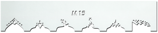 STENCIL M15, EACH