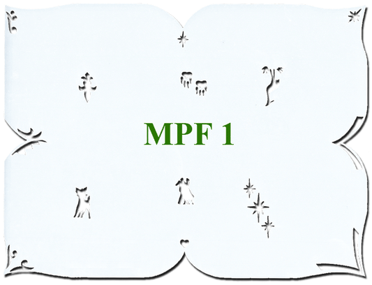 STENCIL MPF1, EACH