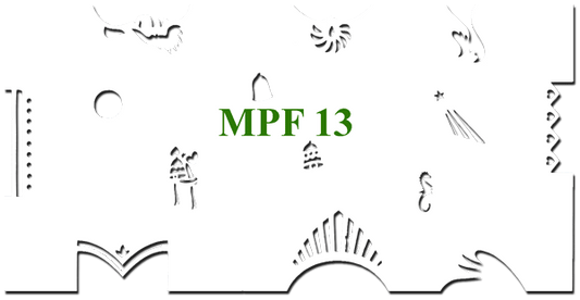 STENCIL MPF13, EACH