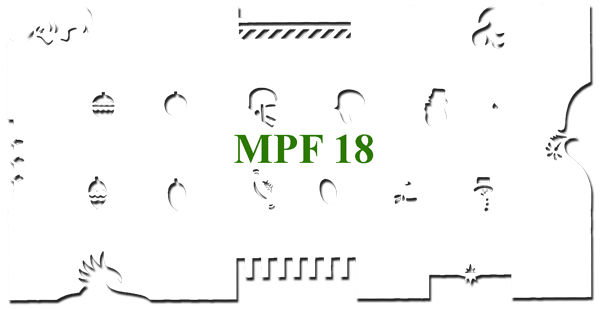 STENCIL MPF18, EACH