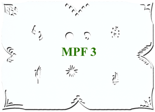STENCIL MPF3, EACH