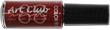 Art Club 30, RED GLITTER, 0.25 OZ.