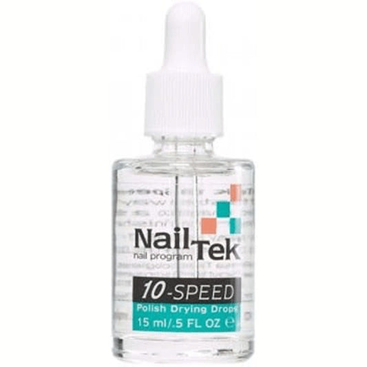 Nailtek 10 Speed, Polish Drying Drops, 0.5 oz.