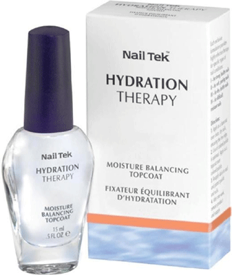 Nailtek Hydration Therapy Moisture Balancing Topcoat, 0.5 oz.