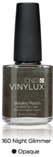 CND Vinylux, Night Glimmer, 0.5 oz.