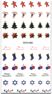 Nail Sticker DCH-005, each.