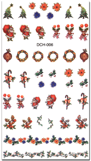 Nail Sticker DCH-006, each.