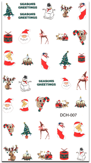 Nail Sticker DCH-007, each.