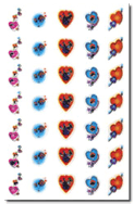 Nail Sticker 0013, each.