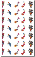 Nail Sticker 0015, each.
