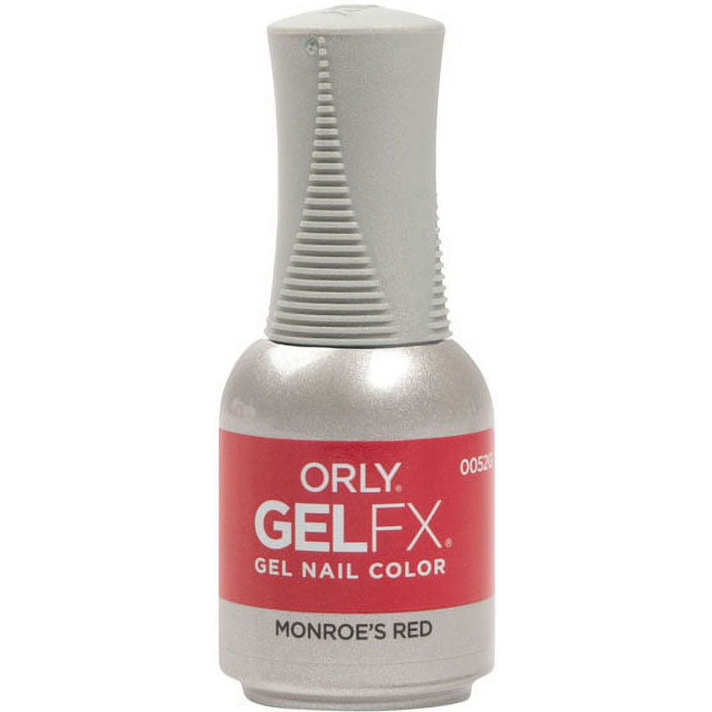 Orly GelFX Gel Nail Color, Monroe's Red, 0.6 oz.