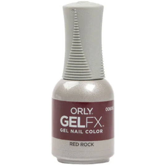 Orly GelFX Gel Nail Color, Red Rock, 0.6 oz.