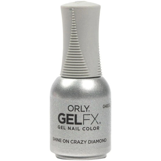 Orly GelFX Gel Nail Color, Shine On Crazy Diamond, 0.6 oz.