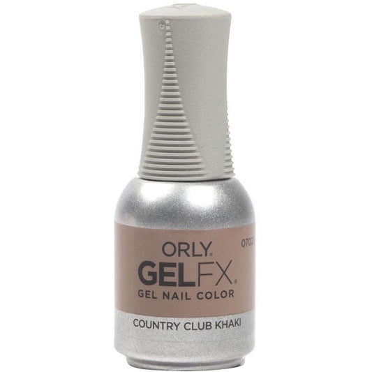 Orly GelFX Gel Nail Color, Country Club Khaki, 0.6 oz.