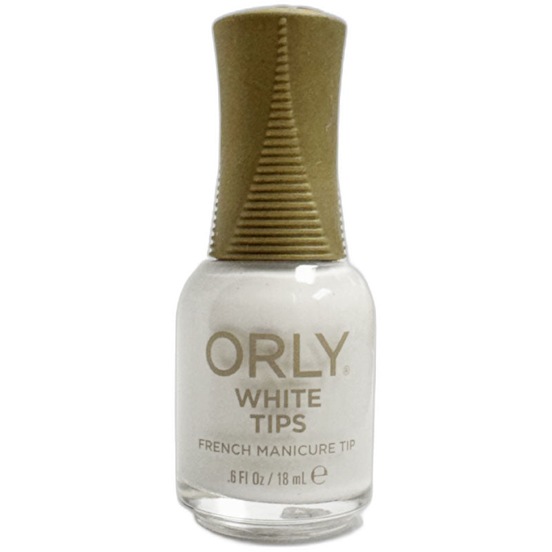 Orly 22001, White Tips, 0.6 oz.