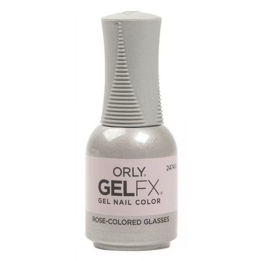 Orly GelFX Gel Nail Color, Rose Colored Glasses, 0.6 oz.