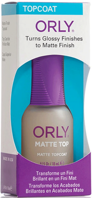 Orly Matte Top, 0.6 oz.