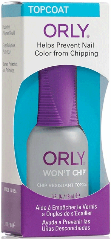 Orly Won't Chip, 0.6 oz.