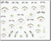 Nail Sticker QS-11, each.