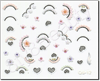Nail Sticker QS-12, each.
