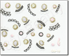 Nail Sticker QS-18, each.