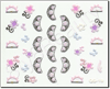 Nail Sticker QS-19, each.
