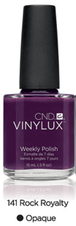 CND Vinylux, Rock Royalty, 0.5 oz.