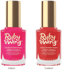 Ruby Wing Kitten Heels, 0.5 oz.