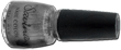 Savina 96164, Charcoal Sparkle, 0.65 oz.