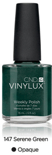 CND Vinylux, Serene Green, 0.5 oz.