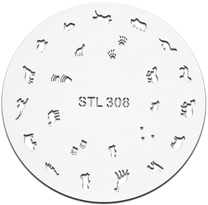 Stencil STL308, each.