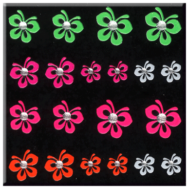 TD3 Toe Nail Decals.