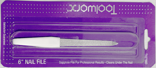 Toolworx Sapphire Nail File, TX27660, each.