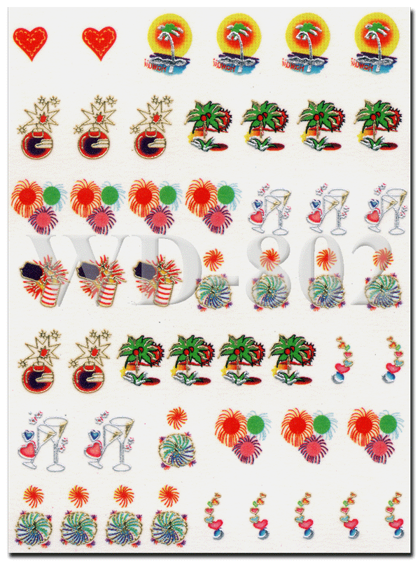 WATER DECAL 802