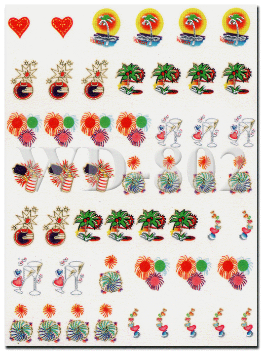 WATER DECAL 802