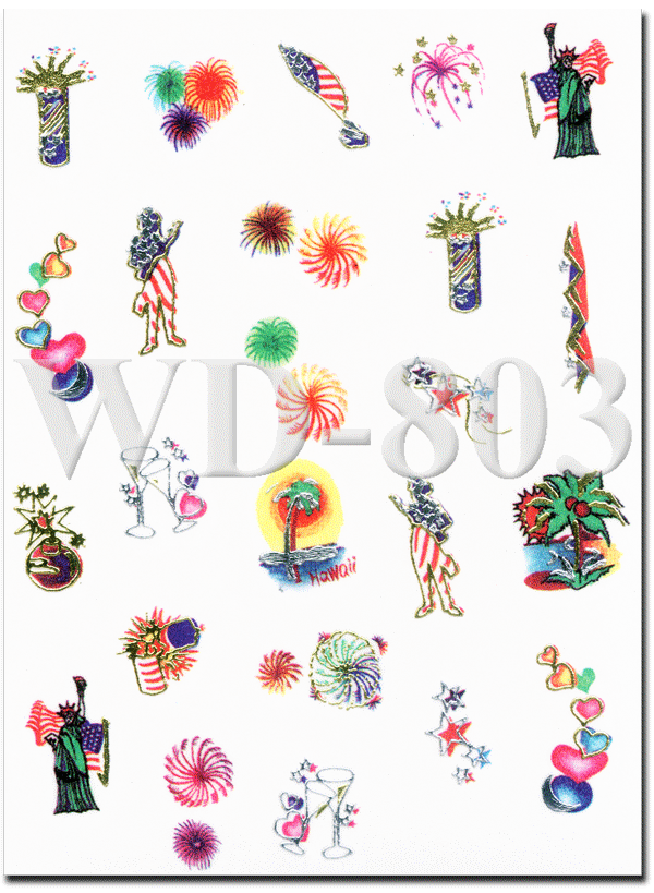 WATER DECAL 803