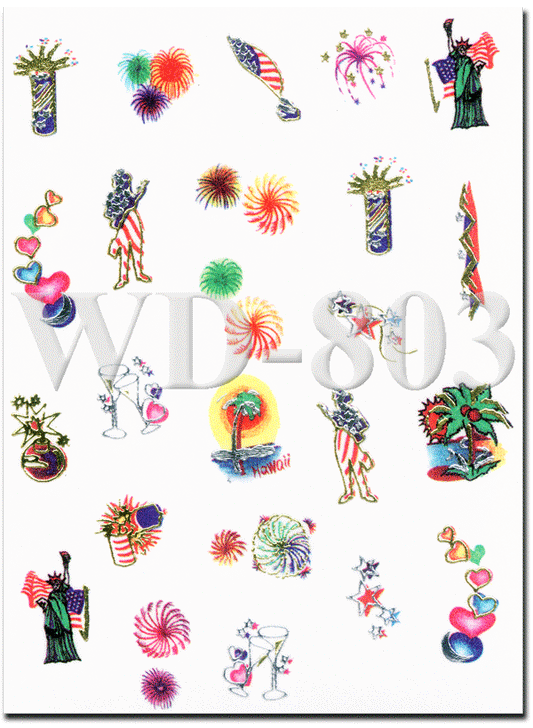 WATER DECAL 803