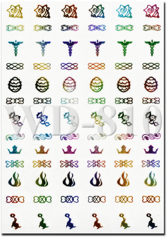 WATER DECAL 810