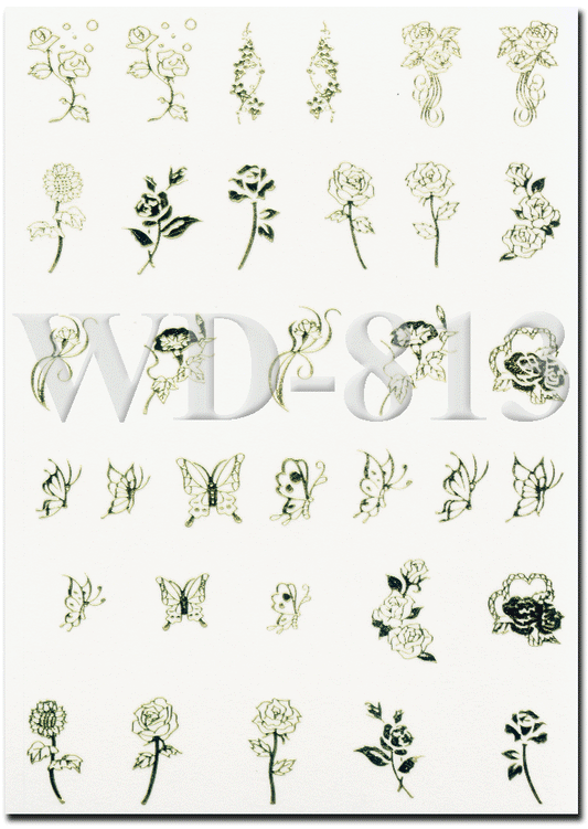 WATER DECAL 813