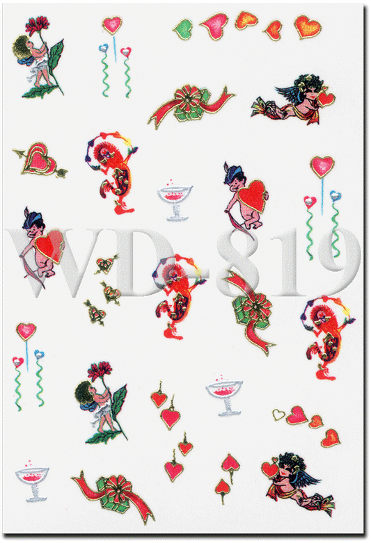 WATER DECAL 819